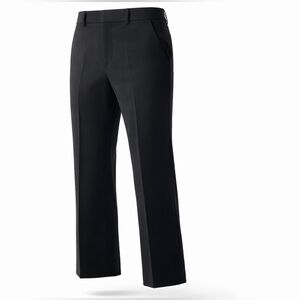 Style & Co. Women's Black Pull -On Straight Leg  Mid Rise Pants 8 Petite